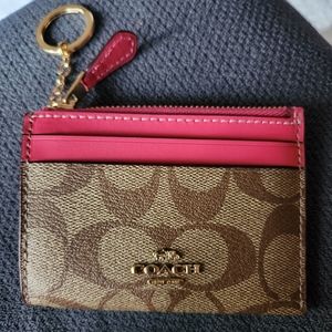 Coach Keychain I.D. holder